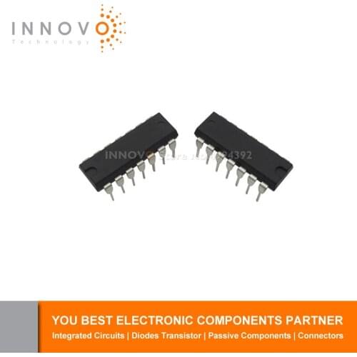 INNOVO 10pcs/lot 100pcs/lot Free shipping LM324N MC74HC08N DIP-14 New original
