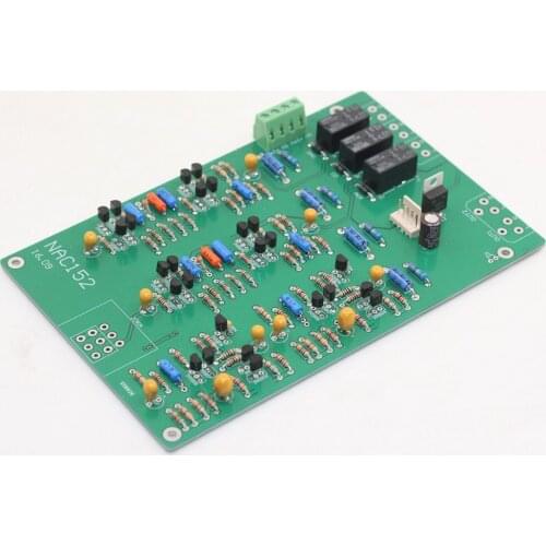 Using 2N5087 2N5089 Triode Naim NAC152 Preamp Board With Three Channels Audio Switching OMRON Relay