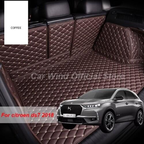 High quality Car Trunk Mats For citroen ds7 2018 2019 2020 Cargo Liner Accessories