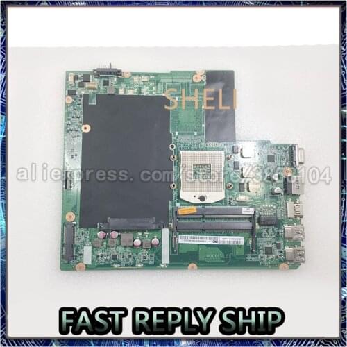 SHELI FOR LENOVO 90000107 11S90000107 Laptop Motherboard Ideapad Z580 DA0LZ3MB6G0 LZ3 PGA989 HM76 DDR3 Mainboard Work Perfect