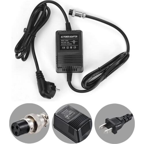 17V 420mA Mixing Console Mixer Power Supply AC Adapter 3-Pin Connector 220V Input for Yamaha MG16/MG166CX/MG166C/F4/F7/6FX