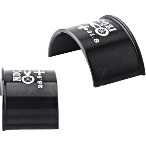 MTB Bike Bicycle Handlebar Shim Convert 28.6mm to 31.8mm Stem Reducer Adaptor Black