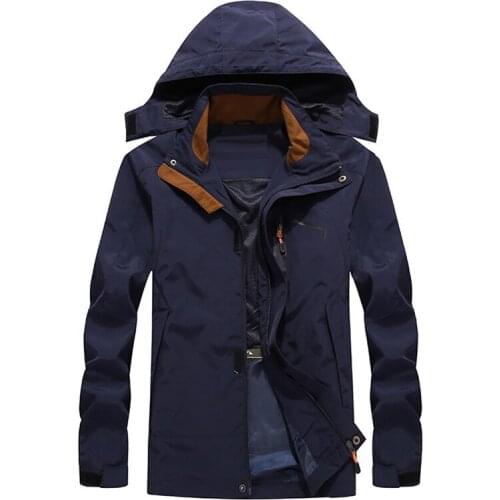 Chaqueta hombre veste homme casacas para hombre long sleeves hooded zipper jacket spring men casual blouse outfit plus size 7XL