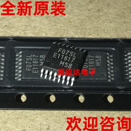 1PCS Newly imported MB15F07SLPFV1 screen printing: real picture shooting of F07SL TSSOP16 control chip