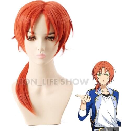 Ensemble Stars Leo Tsukinaga Cosplay wig game costeme play wig free shipping Halloween costumes wig
