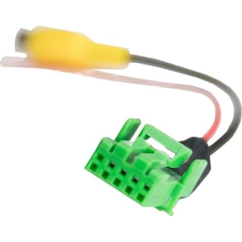 Rear View Camera RCA Adapter Wire For Suzuki Ventrella Vitara Escudo Jimny 2015~19 Original Switch RCA Connector Convertor Cable