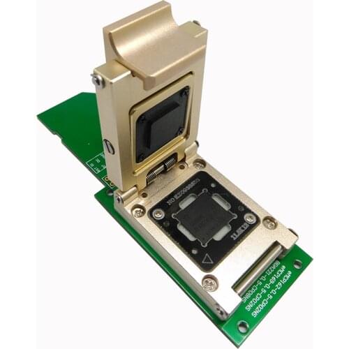 Size 11x10mm,for BGA 153 and BGA 169,Pogo Pin eMMC socket to SD adapter,eMMC programmer,High quality and stable performance