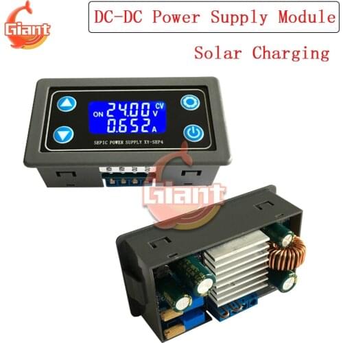Solar Charging DC-DC Converter Step Down Step Up Adjustable Constant Voltage Current Automatic Buck-boost Power Supply Module 5V