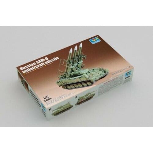 Trumpeter 07109 1/72 Russian SAM-6 antiaircraft missile - Scale Model Kit