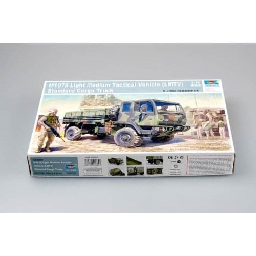 Trumpeter 01004 1/35 M1078 Light Medium Tactical Vehicle Standard Cargo Truck - Scale Model Kit