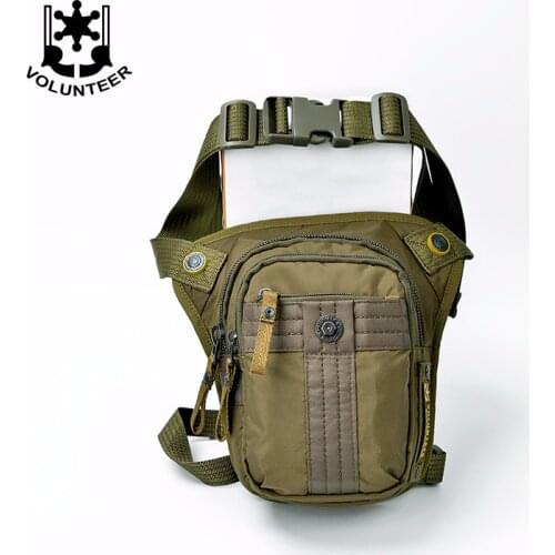 Men Oxford Drop Leg Bag Fanny Pack for Rider Motorcycle Waterproof Messenger Cross body Male Hip Bum Belt Thigh Waist Bags