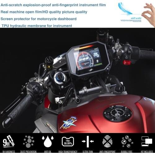 Motorcycle Cluster Scratch Protection Film Screen Sticker For MV Agusta Brutale 1000RR Rush 1000 Super Veloce 800 2020