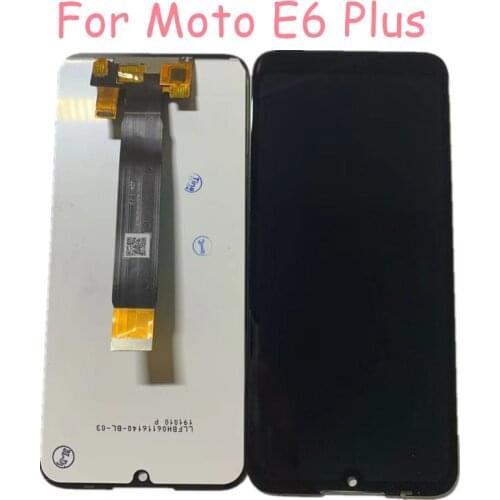 For Motorola Moto E6 Plus E6s E6Plus 6.1" LCD Display Touch Screen Digitizer Assembly Replacement Parts + Tools