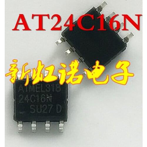 5Pcs/Lot New AT24C16N 24C16N Integrated circuit IC Good Quality In Stock