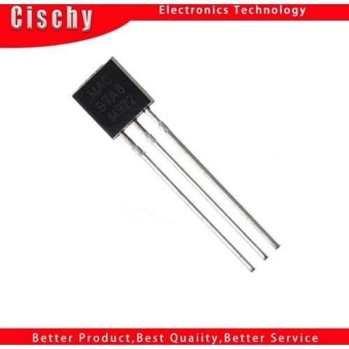 50pcs MAC97A8 97A8 TO-92 Triacs T .6A 600V TRIAC new original