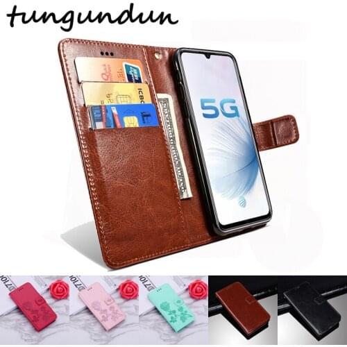 Phone Case For Vivo S6 V1962A Protective Cover Luxury PU Leather TPU Silicone Protective Case For Vivo S6 5G Flip Shell Bag Capa