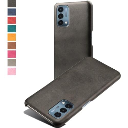 For OnePlus Nord N200 CE N10 5G N100 9R 8T 9E Funda Luxury Slim Vegan Leather Case For One Plus 1+ 5 6 7 5T 6T 7T 8 9 Pro Cover