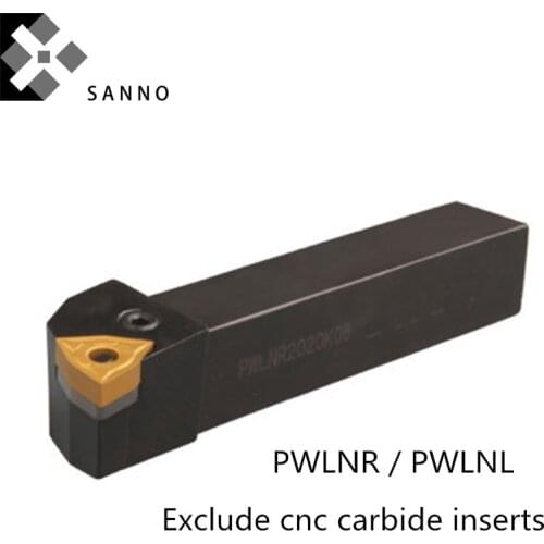 External turning tools holder PWLNR / PWLNL1616H06 / 2020K06 / 2525M08 / 3232P08 cnc turning lathe tool bar cutting tool holder