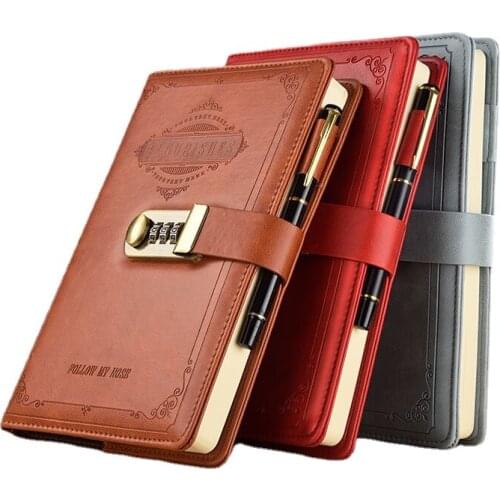 Блокноты с замком JIERAN China At AliExpress