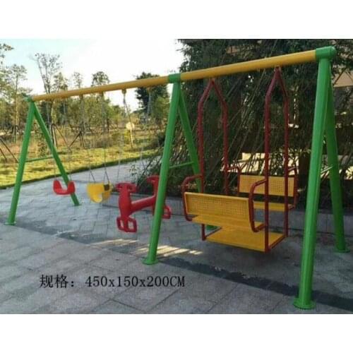 Outdoor baby swing chair playground childrens plastic slide garden toys seat kids monkey bars set children child swing nest Q64