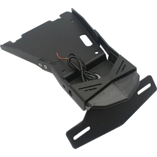 Motorcycle Tail Mount License Plate Bracket Brake Rear Lamp Taillight For-BMW R NINE T R9T 2014-2018