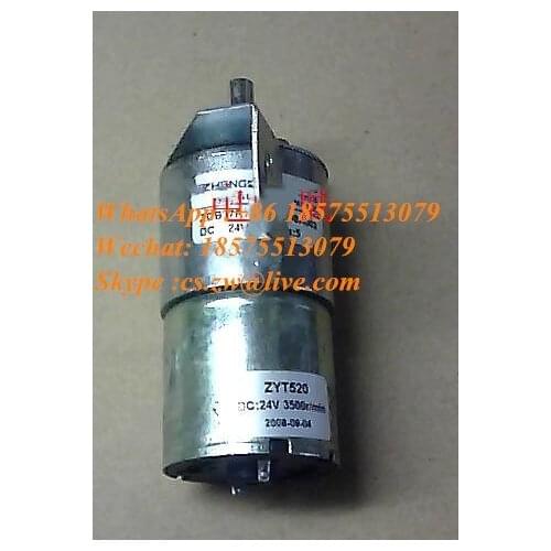 DC24V All-Metal Gear Wheel Miniature DC Gear Motor Motor. 5 Revolutions Per Minute After Deceleration ZYT520 Used