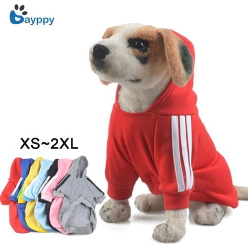 Autumn Winter Pet Dog Clothes Cotton Puppy Dog Clothes For Dogs Hoodie XS-2XL Pets Coats for Small Medium Dogs Pets Products