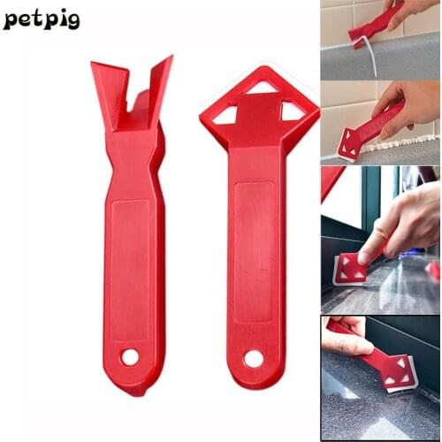 Petpig 2Pcs Mini Handmade Tools Scraper Hand Tool Set Practical Floor Cleaner Tile Cleaner Surface Glue Residual Shovel