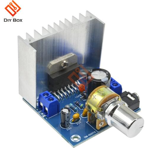 TDA7297 Digital Amplifier Board 15W+15W Dual Channel Class B 2.0 Stereo Audio AMP Amplificador DC 12V 2A with Volume Control