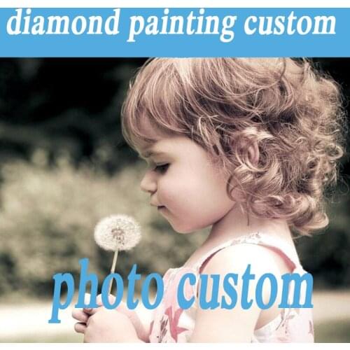 5D Diamond Painting Custom Embroidery Private Full Drill Portrait Wedding Photo Baby Mosaic Home Decoration Gift