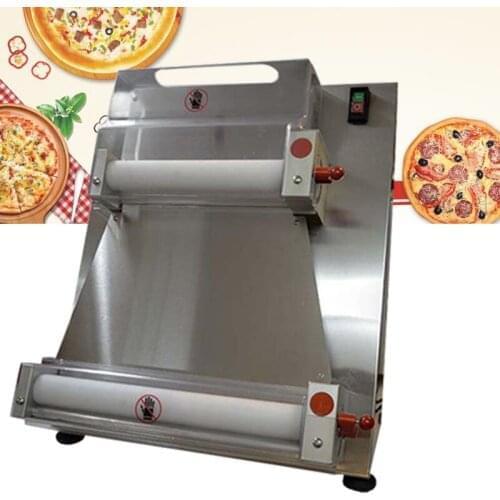 3-15 Inch Pizza Dough Sheeter CE Certify Food Safe Resin Rollers Fondant Press Machine
