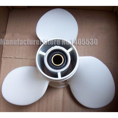 Propeller for Hyfong Hidea parsun outboard motor 2 stroke 9.9-15 HP 4 stroke 15-20HP 9 inches reinforced 9 1/4 * 9 - J