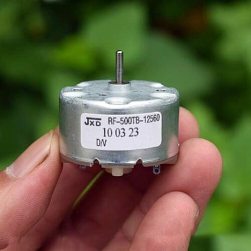 RF-500TB-14415 Electric DC Motor DC 5V-6V 3700RPM Low Power Motor Permanent Magnet for Toy Fragrance Machine Vacuum Cleaner