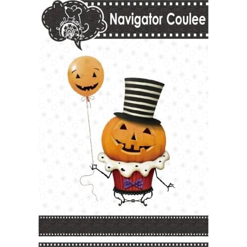 Halloween Pumpkin Balloon Metal Cutting Die Died to Novice Scrapbook Decoration Stamps and Die Craft Supplies New 2021