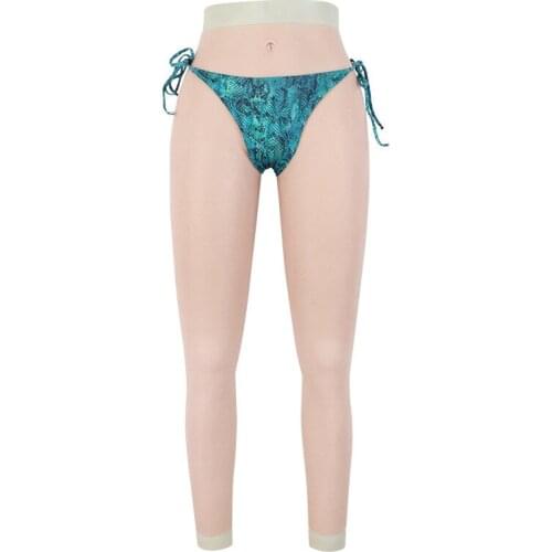 Crossdresser Fake Cat Silicone Fake Vaginal Pants Butt Lifter Transgender Artificial Latex Shemale Shaping Underwear