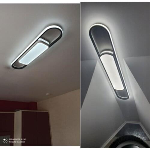 Modern Led Ceiling Lamp 100cm Aisl Lamp Corridor Light Led Chandelier Ceiling Light for Living room Dining room Kitchen Bedroom