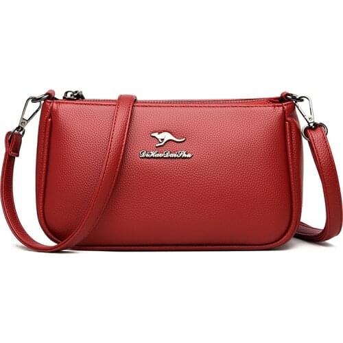 Crossbody Bags for Women Soft Leather Messenger Bags Sac Women Handbags Female Luxury Designer Purses and Shoulder Bag Small