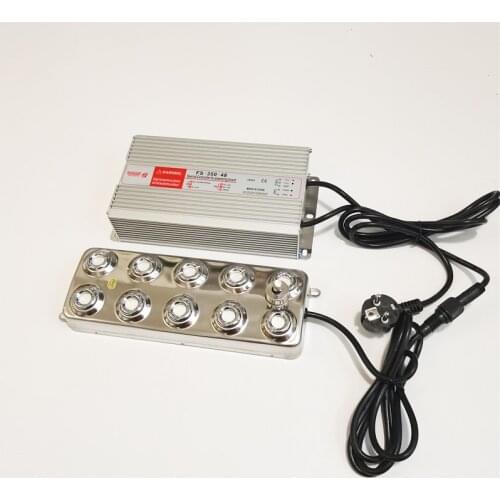 DC 48V Ultrasonic Humidifier Atomizer Industrial Fog Machine Parts 5Kg/H Ultrasonic Mist Maker Fogger 10 Head With Power supply