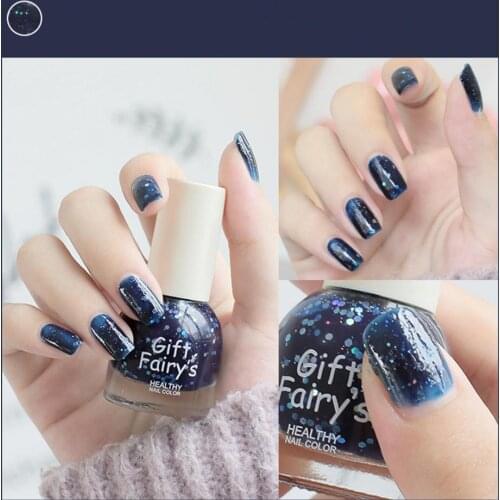 10ml Nail Polish Baking-Free Water-Based Multiple Colors Matte Solid Color Hybrid Varnish Manicure Lacquer for Female