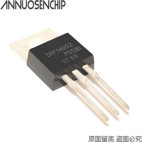 10Pcs IRF1405Z IRF1405 F1405Z TO-220 169A 55V