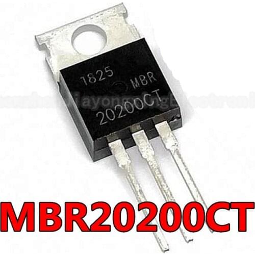 10PCS MBR20200CT TO220 MBR20200 TO-220 20200CT