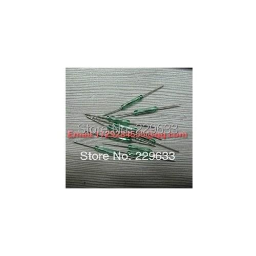 2 * 14 mm normally open type dry reed pipe magnetron magnetron switch reed magnetic field induction Reed switch,2*14MM