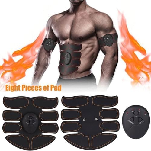 Ab Machine Ab Stimulator Exercise Equipment Work Belts For Men Ultra-Thin Home Gym Eletric Muscle Stimulator
