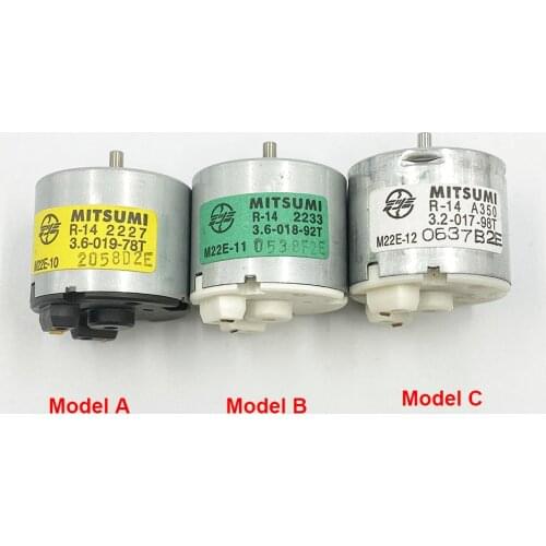 Japan MITSUMI M22E-10/11/12 310 Motor DC 3.7V-6V 6-Pole Rotor Engine High Torque Rare Earth Magnet for Tattoo Machine Shaver