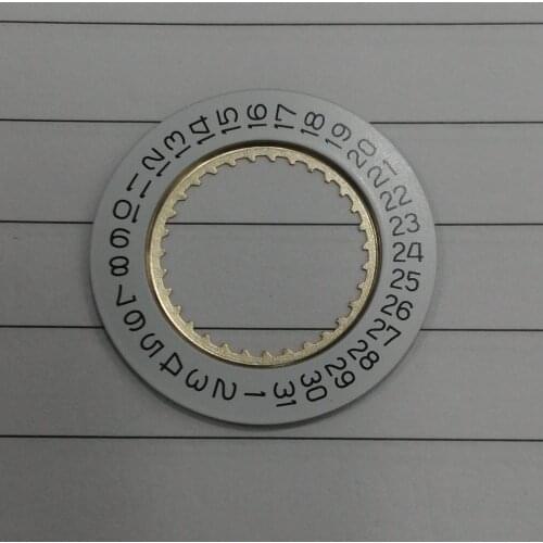 Watch movement accessories original 5040d 5030d movement accessories 5040 calendar plate white 4 characters