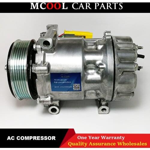 For Car Conditioner SD7V16 Compressor AC For Citroen Jumpy DISPATCH 2.0 9687499380 648748