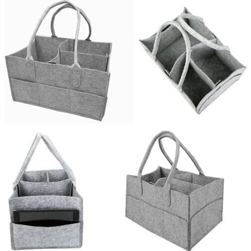 Hot Sale Baby Diaper Caddy Organizer Portable Holder Bag for Changing Table and Car, Nursery Essentials Storage bins 35*23*18cm