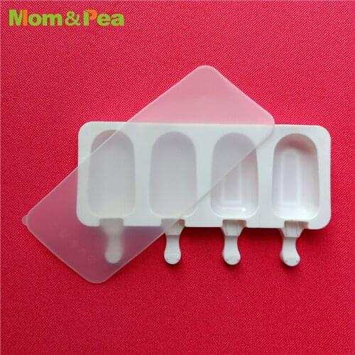 GT16-56 4-cavity Ice Cream Silicone Mold Dessert Mousse Mould Cake Decoration Tools Ice Cream Wholesale & Retail