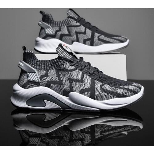 Sports Casual Shoes Mens 2021 New Mens Shoes Summer Running Shoes Mens Casual Running Shoes Tide Shoes Breathable Shoes Men