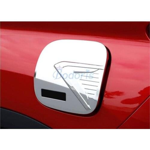Fuel Tank Cap Gas Box Protective panels Moulding Frame Chrome For Mitsubishi Eclipse Cross 2018 2019 2020 Auto Accessories